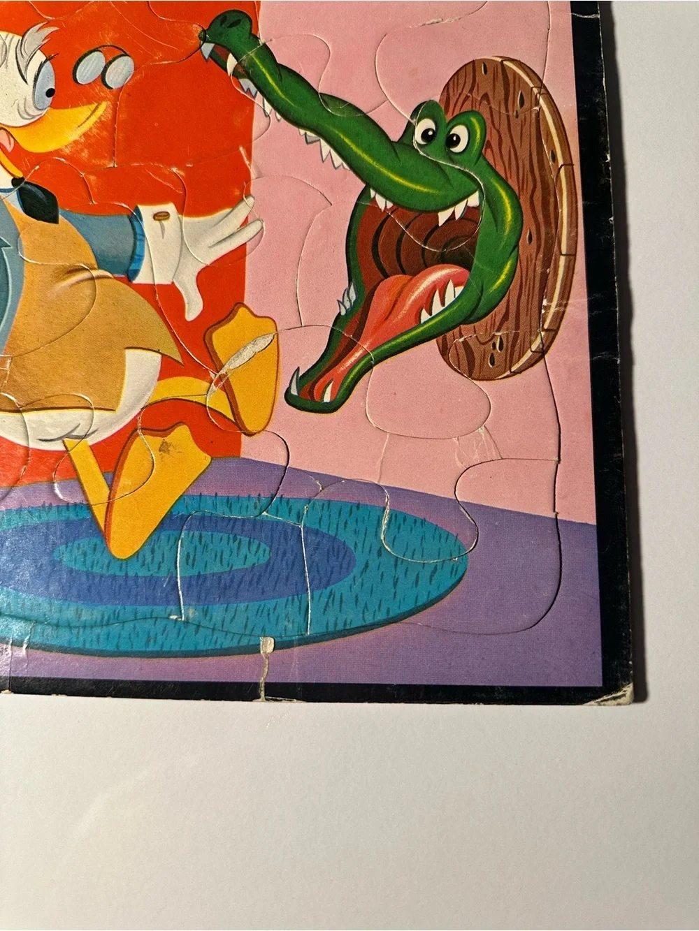 Walt Disney's Scrooge McDuck tray puzzle 